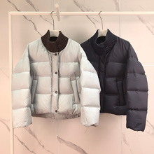 2025冬季新款时尚百搭立领短款羽绒服外套女3GA380391 3GA380392