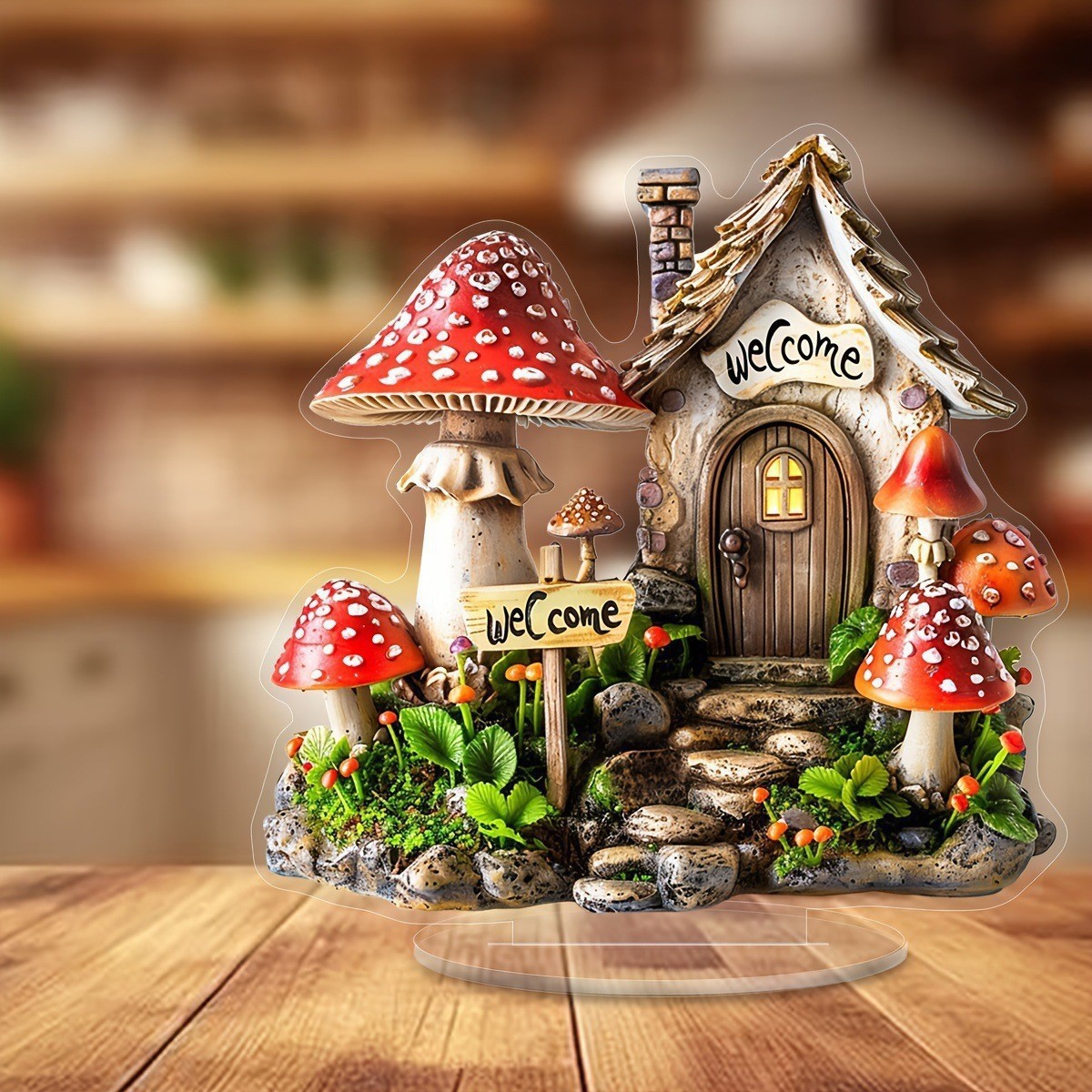 Acrílico transfronterizo decoraciones artesanías en stock decoraciones Día de la Madre Día del Padre Regalos de Navidad Halloween