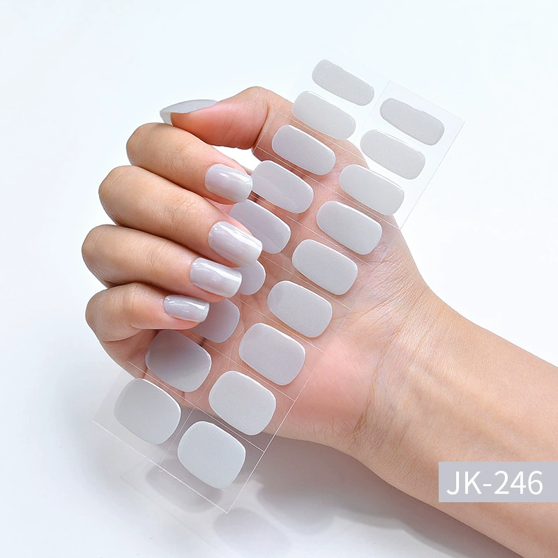 Набор для ногтей XT Gel с наклейками, искусственные ногти и лак для ногтей