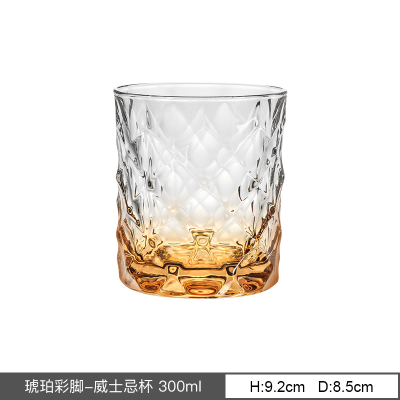 Tazas de whisky importadas de la República Checa, tazas de cristal de alto nivel, tazas de cerveza de ambiente familiar
