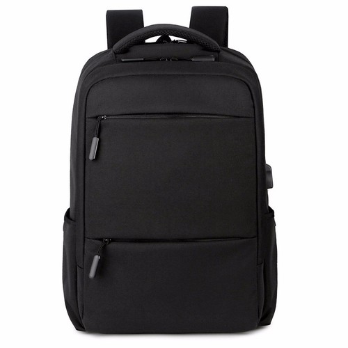 New Double Shoulder Bag for Men, Business Laptop Bag, Simple and Large Capacity Travel Backpack, Leisure Waterproof Backpack with USB