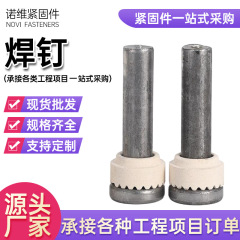 圆柱头焊钉建筑钢结构楼承板桥梁焊接螺丝剪力钉ML15AL带瓷环栓钉