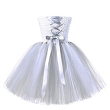 Детское свадебное платье для невесты, костюм, вечернее платье, xэллоуин, косплей, выпускной вечер