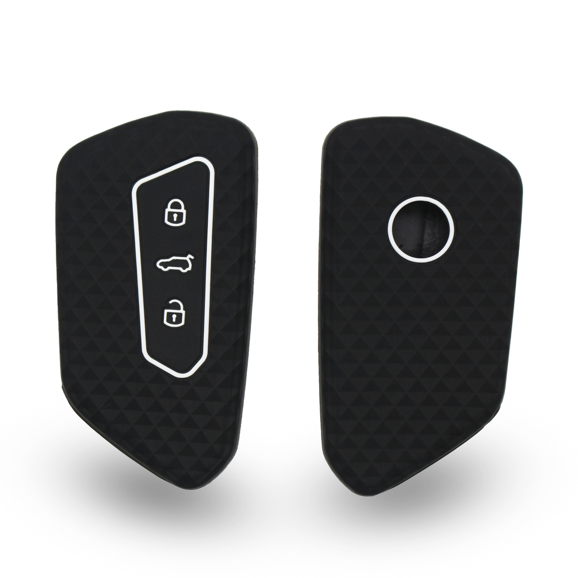 2021 car key cover for golf 8 remote control package Volkswagen eight generation new silicone key cover
