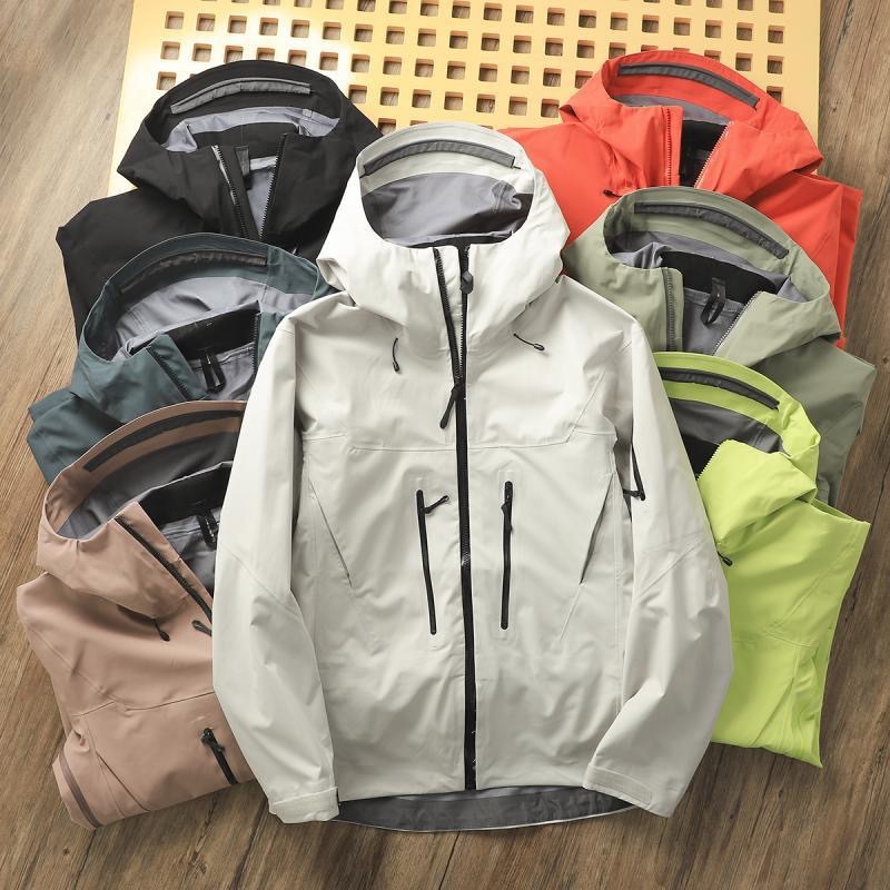 Bird Home Same Style Light Edition SV Series Outdoor Hard Shell Jacket Adhesive Machine Windproof Waterproof Couple Hooded Men's Jacket