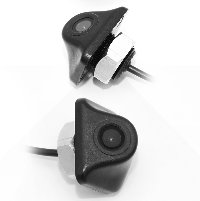 Manufacturer Supplies Small Korean-Style Screw Car Camera Special Small Straw Hat Universal Reversing Rear View Camera