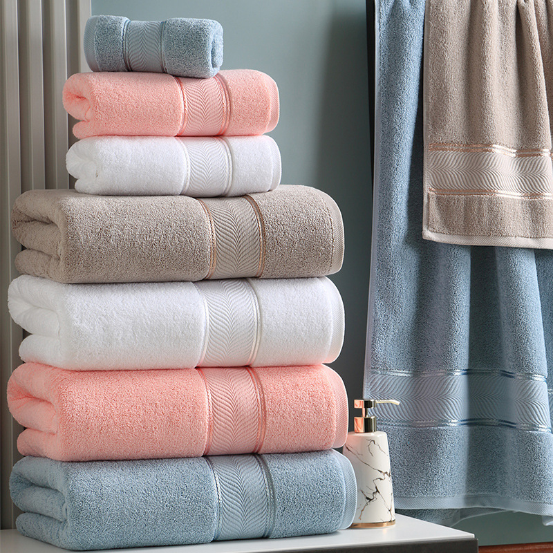 Five-Star Hotel Towels, Ibel Square Towels, Face Towels, Bath Towels, Towel Sets, Beauty Salon, Clubhouse, B&B, Thickened and Absorbent