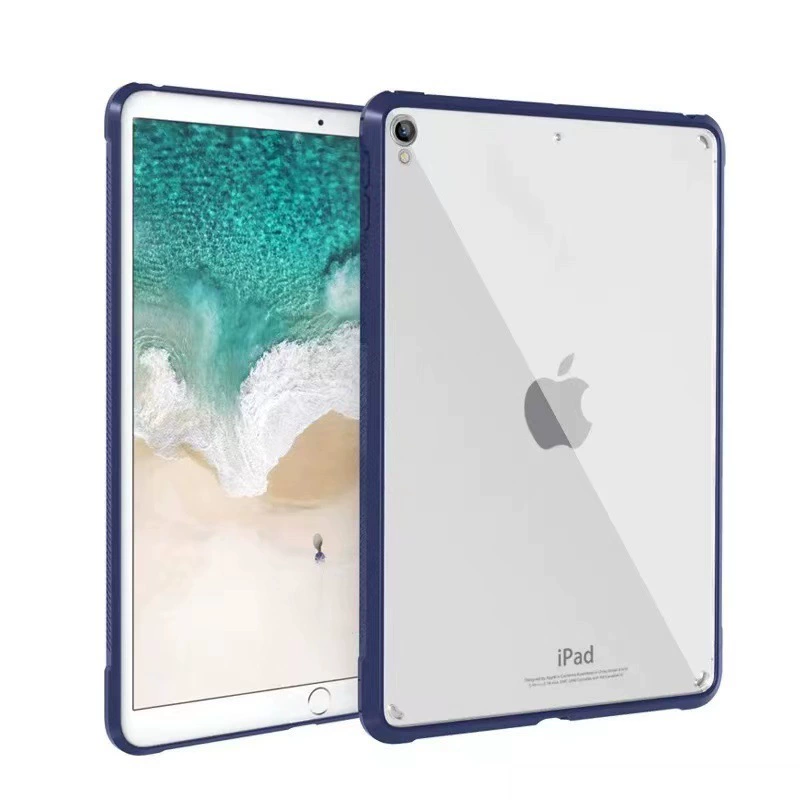 Применимый защитный комплект для iPad Pro 11 дюймов AIR4/5 из прозрачного акрила, прочное основание 10.2, мягкий край, чехол 12.9