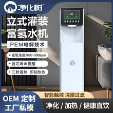 立式富氢水机高浓度制氢5000ppb净饮机RO反渗透过滤3秒速热净水器
