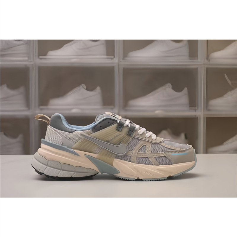 V2KRun-회색 흰색 파란색