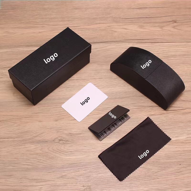 New brand high-end glasses box full set fashion atmosphere sunglasses glasses box sunglasses packaging box in stock wholesale