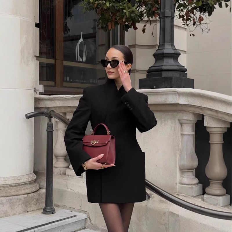 高品质高品质跨境跨境欧美女装速卖通时尚个性西装外套白一件代发|undefined