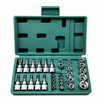 Set Wholesale, Mühərrik tənzimləmə alətləri - 34-piece-set-green-matte