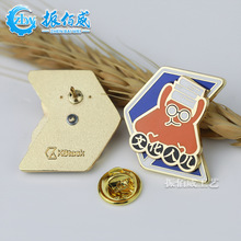 金属珐琅双层旋转卡通徽章定制动漫周边毕业纪念胸章定做盲盒胸针
