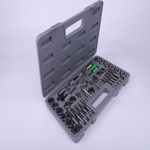 Tap suit + die suit 40-piece set M3-M12 hand combination suit toolbox manufacturer