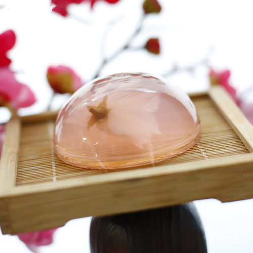 Sakura Jelly Gift Box Rose Flower Silver Ear Jelly Pudding Sea Salt Jelly Single Piece 70g Online Popular Food Wholesale