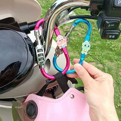 Vehicle Helmet Password Lock, Helmet lock