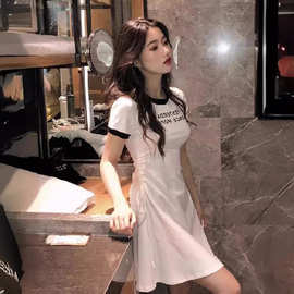 H23648  新款法式约会气质显瘦温柔风小个子初恋连衣裙子女夏季