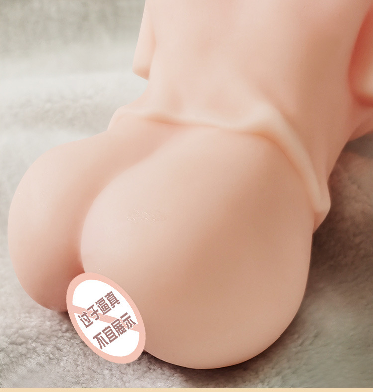 Jiuai Airplane Cup Mold Replica Male Masturbation Device in TPE, Half-Body Doll Style, Manual Use — detail image 22