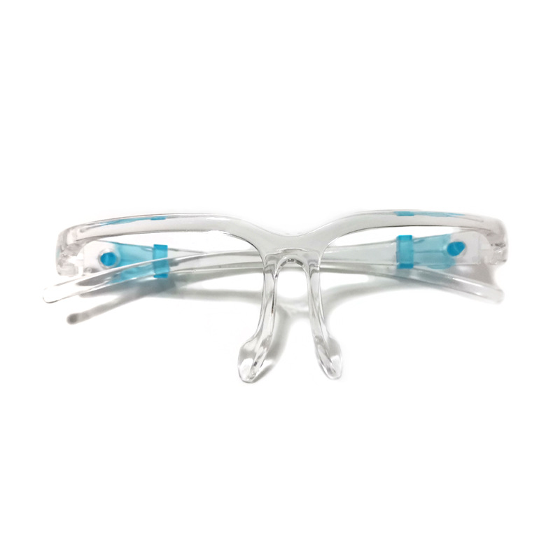 护目镜面罩 防护隔离面罩，PET双面防雾透明面罩眼镜架防护面罩