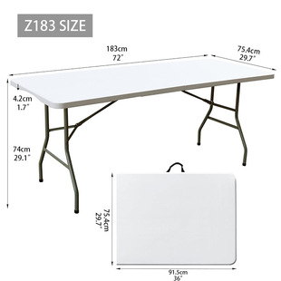 Training Table Conference Table Long Table Outdoor Folding Table and Chair Household Stall Stall Stall Portable Lifting Table Round Long Stool