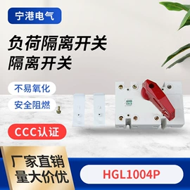 隔离开关;低压熔断器;开关元件