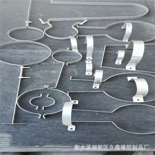 Manufacturers supply bridge high-speed rail drain pipe positioning hoop drain pipe hook U-shaped card PVC drain pipe card elevator