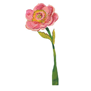 Oem Charcoal Grass Flower Original Design Wooden Flower Splicing Toy Laser Cutting Desktop Ornaments DIY Cross-Border E-Commerce