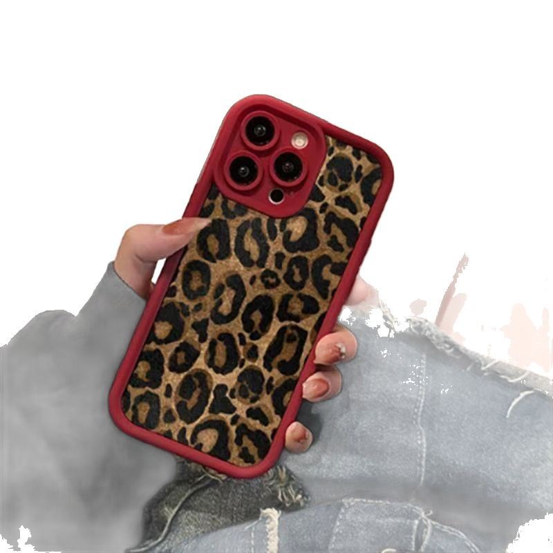 Estampado de leopardo personalizado para Apple 16Promax funda para teléfono móvil Sky Eye Stairway Shell iPhone15/14/13 Europa y América 12