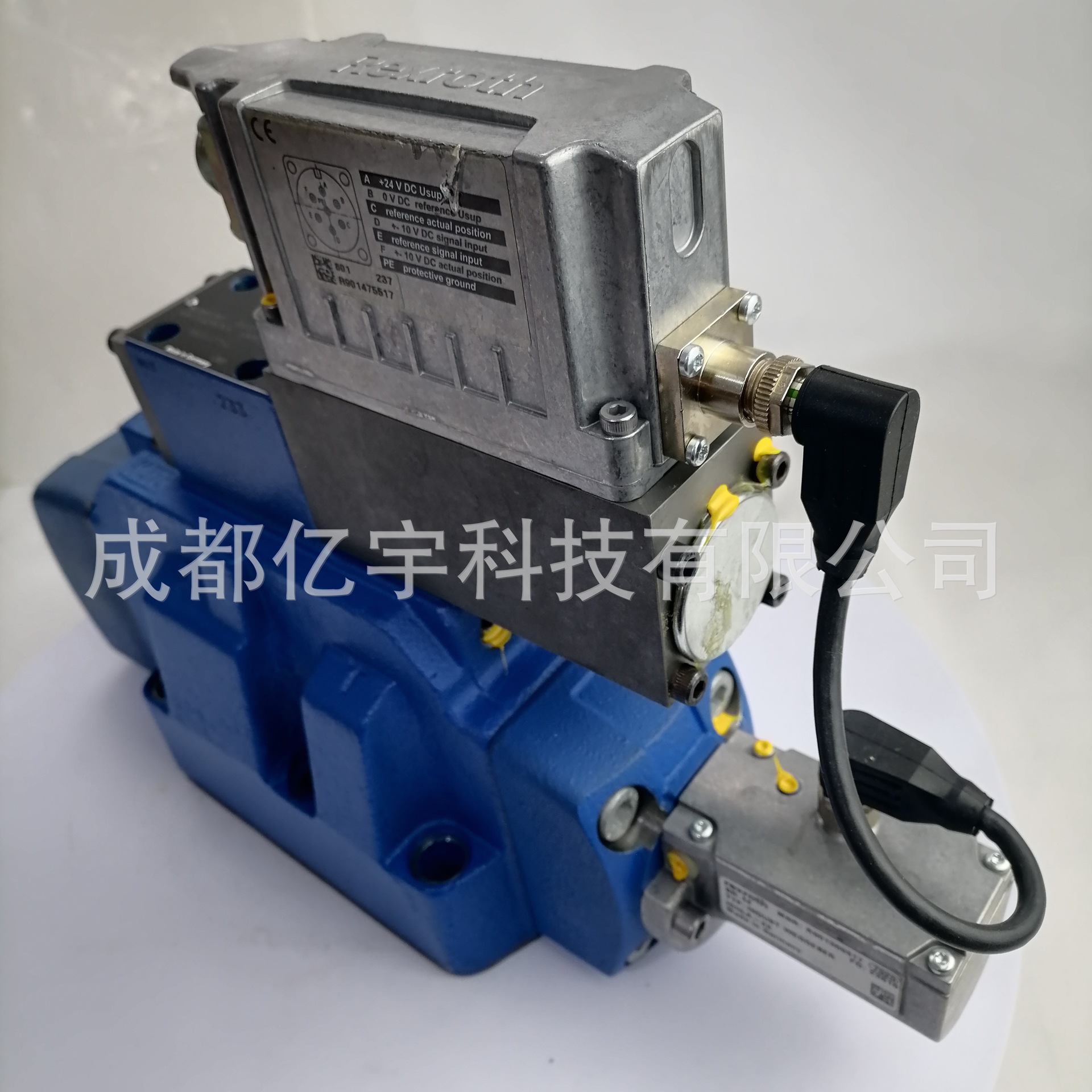 德国力士乐比例电磁阀4WREE10V75-2X/G24K31/F1V