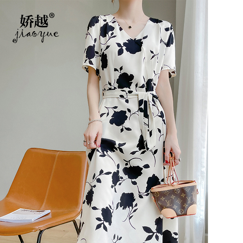 Silky fashionable dress
