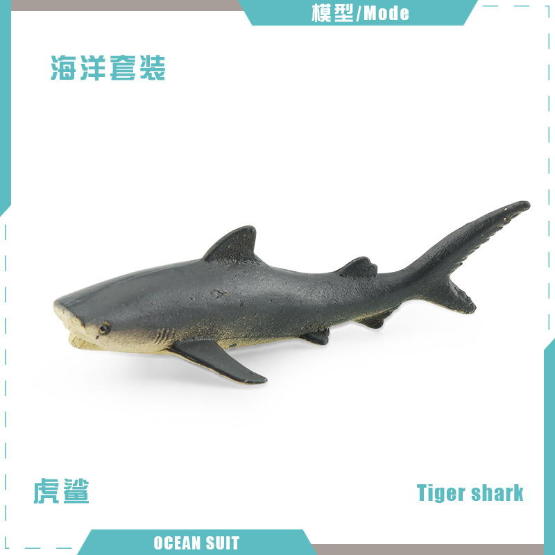 Simulación transfronteriza de una variedad de animales marinos traje de tiburón ballena tortuga delfín pingüino cangrejo criaturas marinas adornos