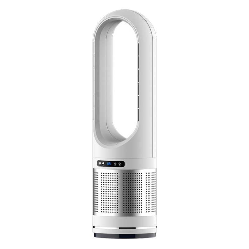 Cross-border manufacturers bladeless fan cooling and heating dual-purpose household desktop heater floor heater air purification fan