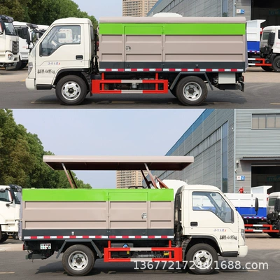 Kitchen Waste Truck, Door-To-Door – Elektrik zibil maşınları