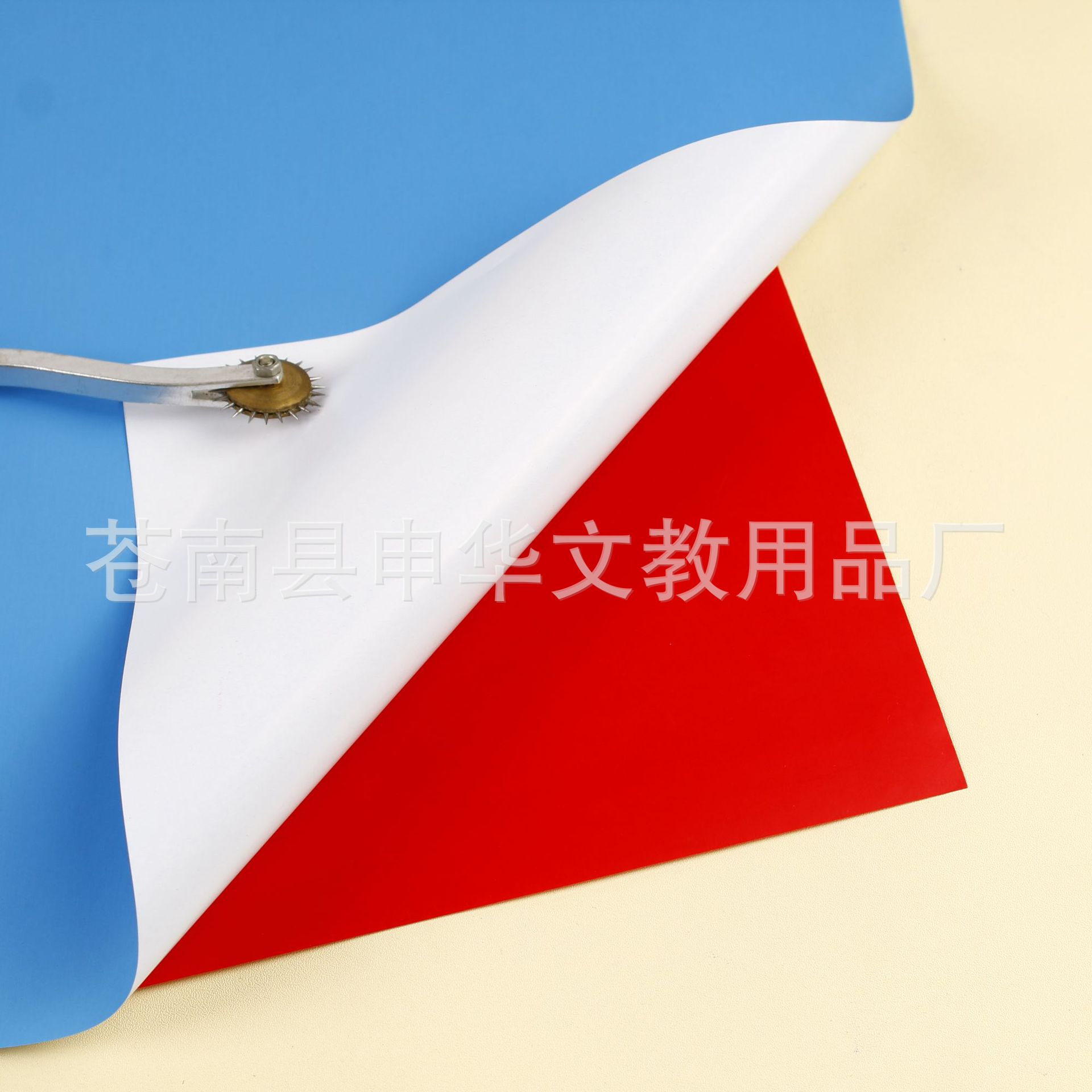 背面印刷LOGO正面涂碳拼布diy裁缝纸 划粉纸