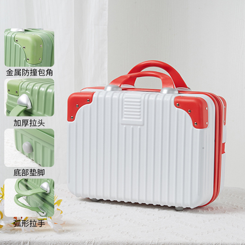 빨간색과 흰색의 대비되는 색상 - 수납공간이 있는 고품질