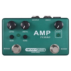 MOSKYaudio AMP TURBO二和一效果器BOOST OVERDRIVE 廠家批發