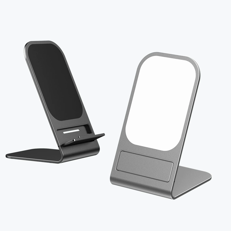 Apple, wireless ultra thin metal compatible phone holder, charger, 15W