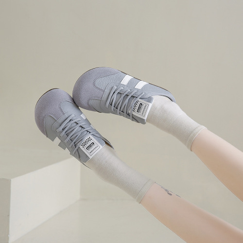 Baotou slippers women's summer outdoor wear 2025 new super popular German training shoes half slippers white sneakers slip-on Forrest Gump shoes