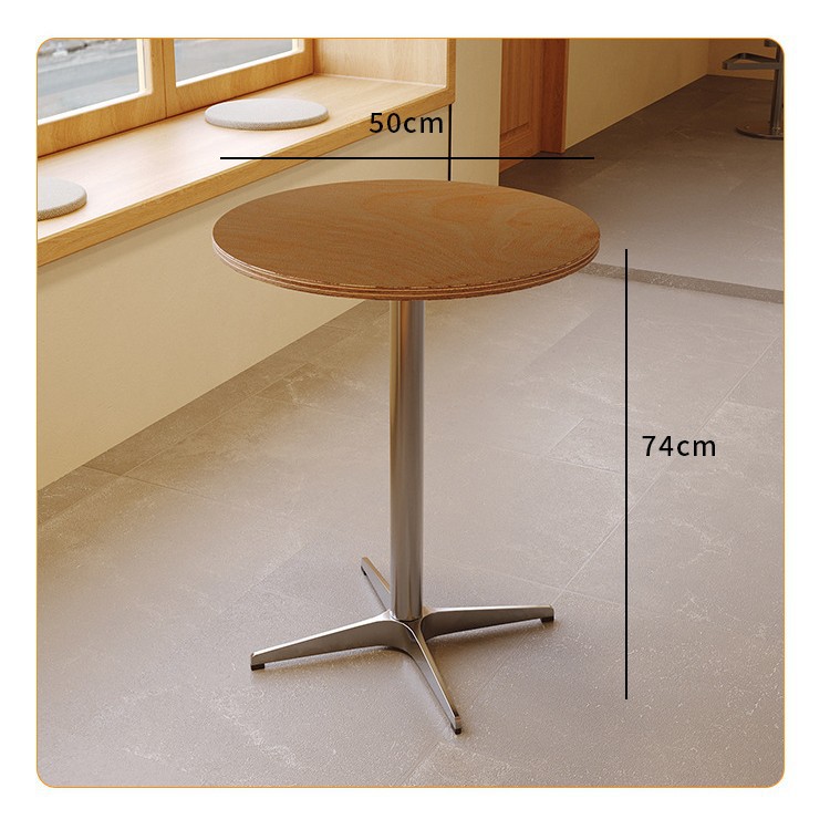 50cm 오션보드 원형테이블(알루미늄합금십자다리)