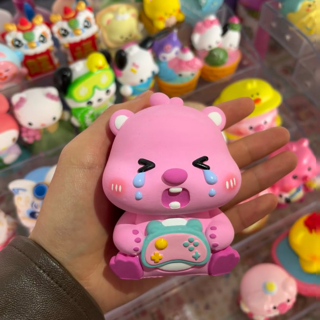 Muñeca de yeso de estilo explosivo al contado, embrión blanco, puesto pequeño del mercado nocturno, muñeca de yeso coloreada especial, centro comercial, exclusivamente para venta al por mayor