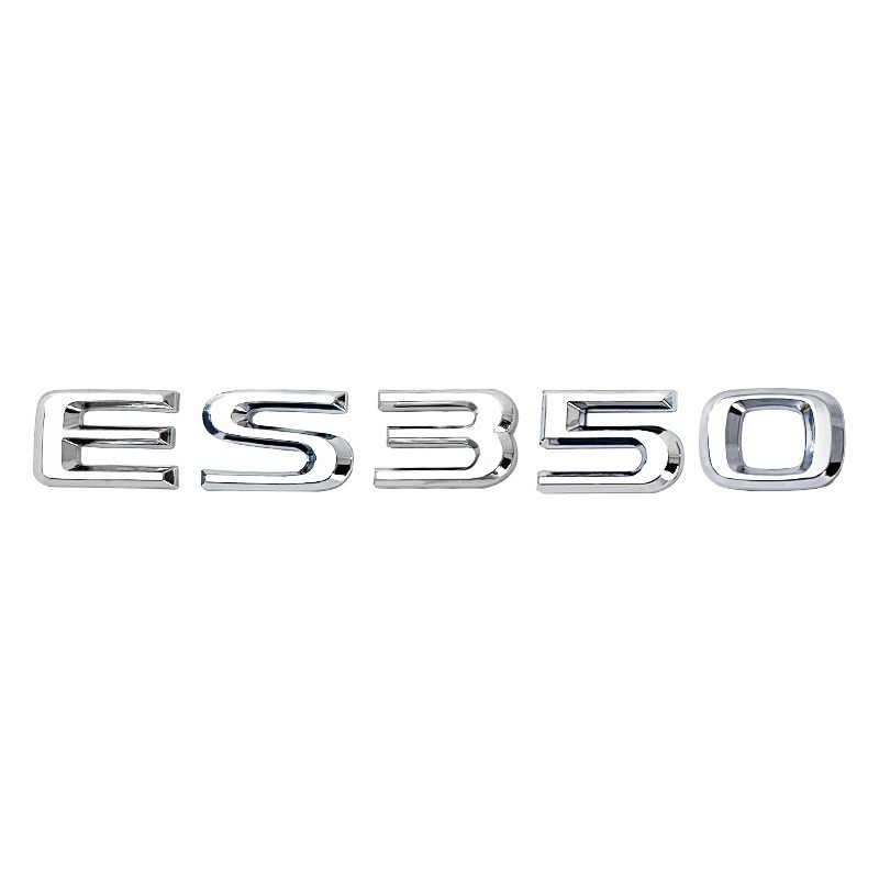 レクサス ES200 英数字ラベル ES250IS26ES350 リアステッカー RX350 トランクラベルに適しています。|undefined