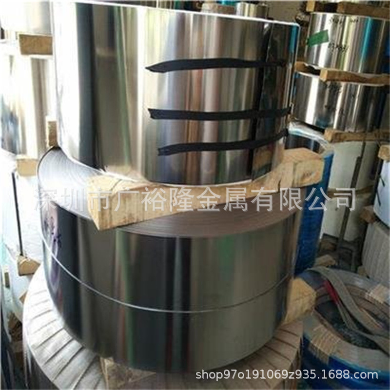 316 Stainless Steel Belt 20 Roller Stress Relief Super Flat Sus304 1/2 3/4H Precision Stainless Steel Belt Factory