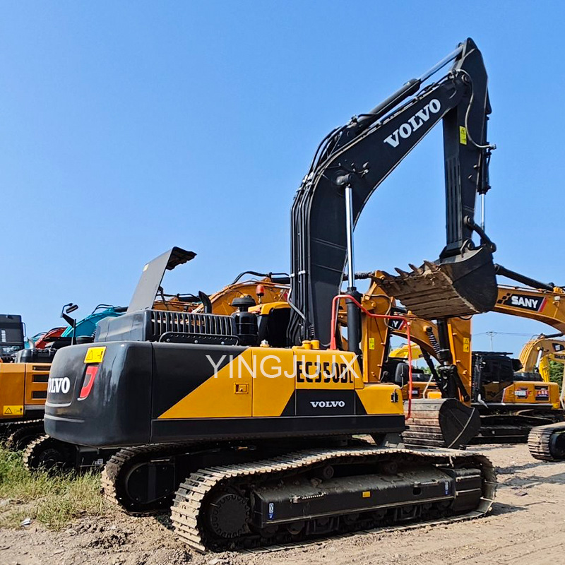 Gran Volvo EC350DL excavadora de segunda mano poderosa montaña para excavar artefactos mágicos! Comercio exterior directo.