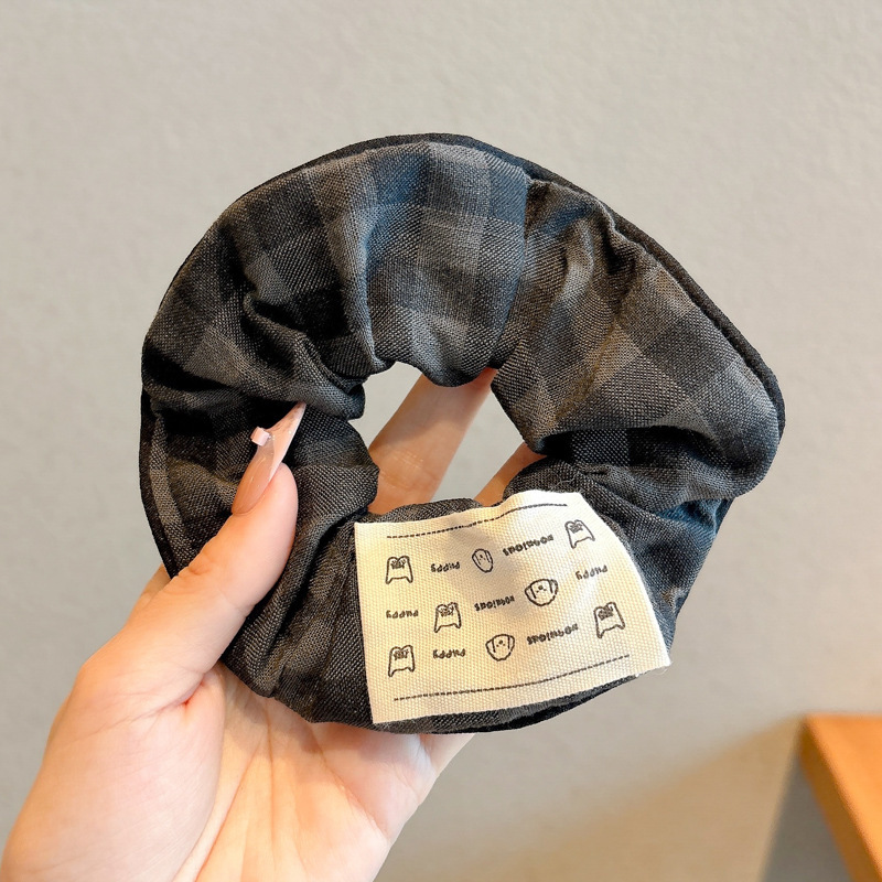 Temperamento floral intestino grueso anillo para el cabello bola femenina cabeza cuerda dulce cola de caballo cuerda para el cabello banda de goma de alta calidad accesorios para el cabello al por mayor