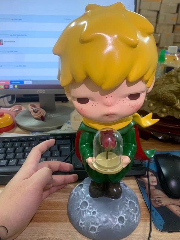 小野玫瑰小王子系列电视柜手办桌面摆件网红潮玩送女友生日礼物|undefined