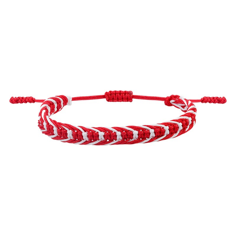 Cross-Border New Bohemian Style Colorful Braided Bracelet Ethnic Style Rainbow Braided Bracelet Manufacturer Ready Stock