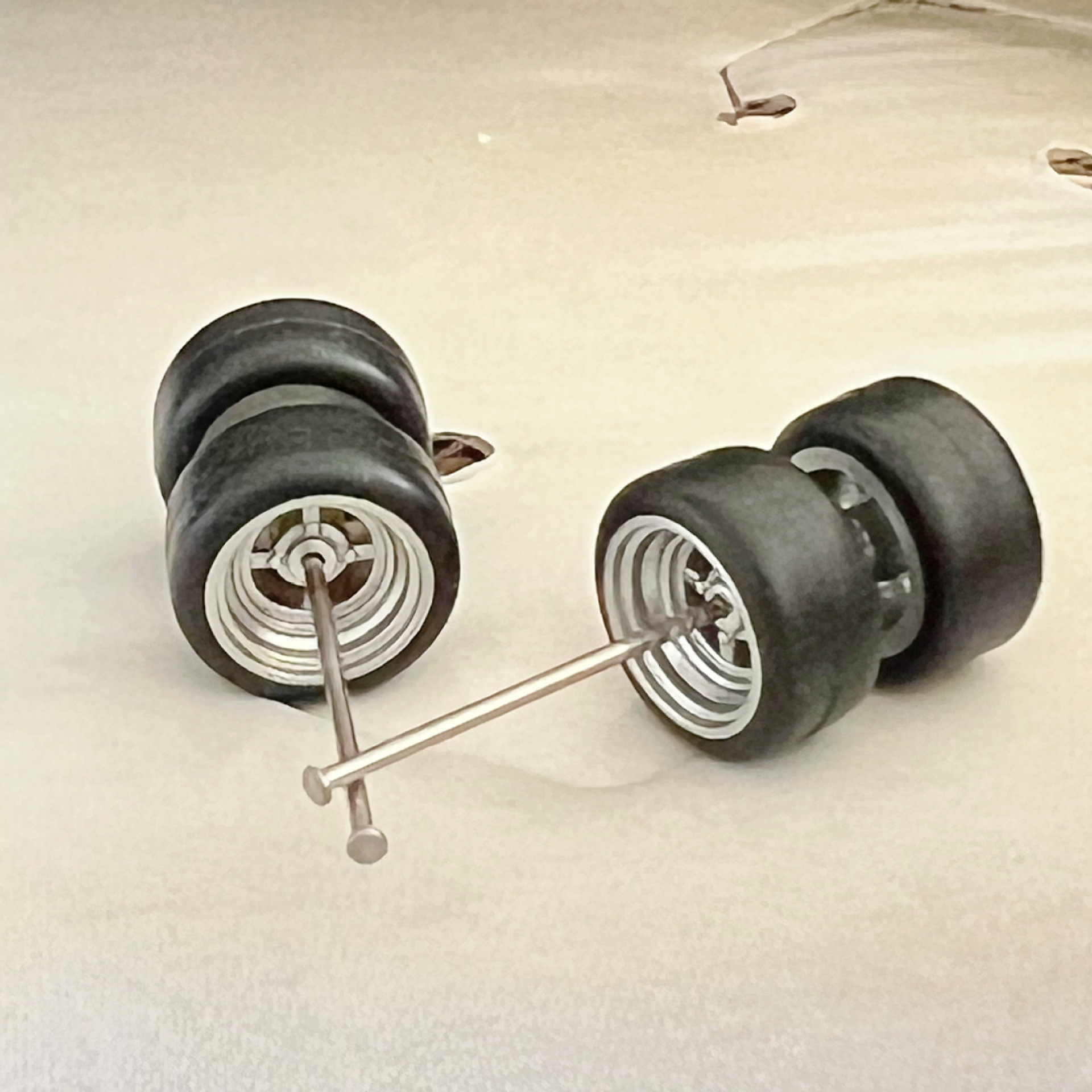 Hot Wheels Matchbox Domica 1/64 de nivel de entrada de aleación de coche modelo de modificación de la rueda de goma del neumático de goma cubo de la rueda