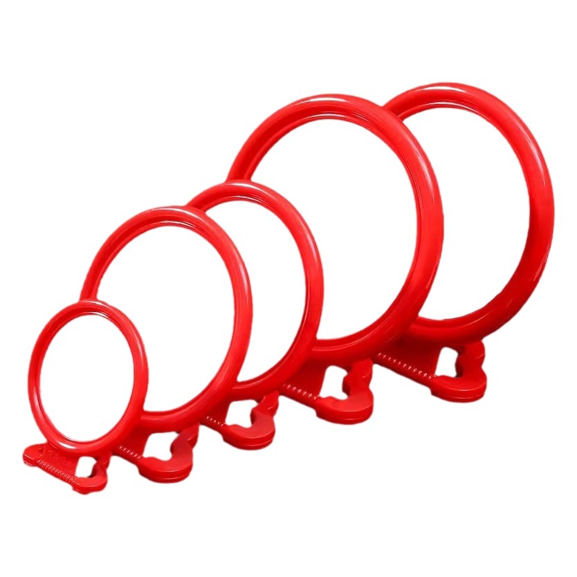 Espejo antiguo de pared espejo de maquillaje dormitorio espejo de escritorio casamiento de novia roja espejo colgante gran mano unilateral