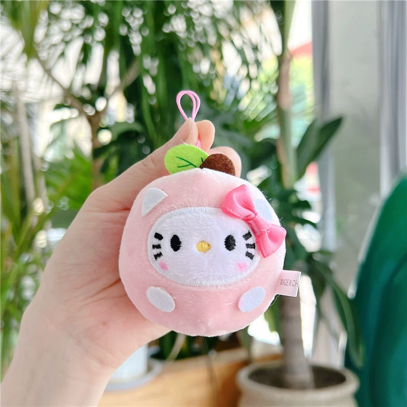 Apple, cute doll, pendant, plush toy, keychain